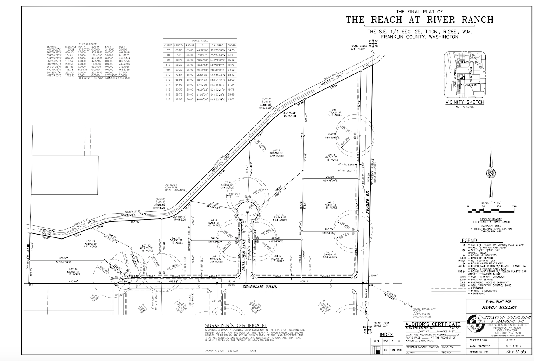 The Reach at River Ranch Plat Map - April Connors